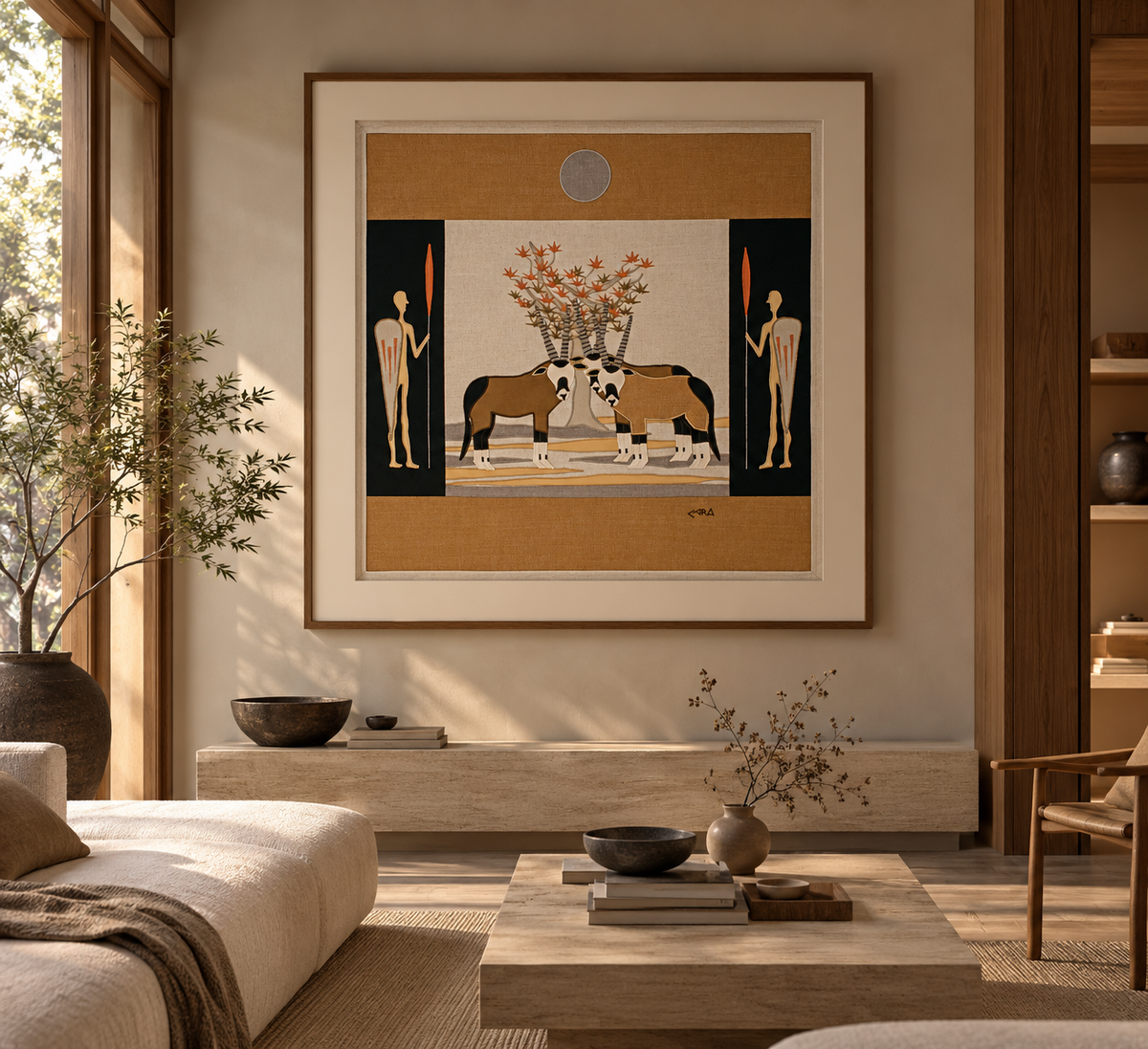 Iaktagen - signerat fine art-tryck