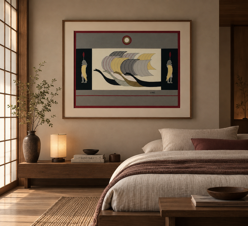 Flottan - signerat fine art-tryck